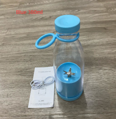 Portable Blender USB Rechargeable 350ML with 4 Stainless Steel Blades