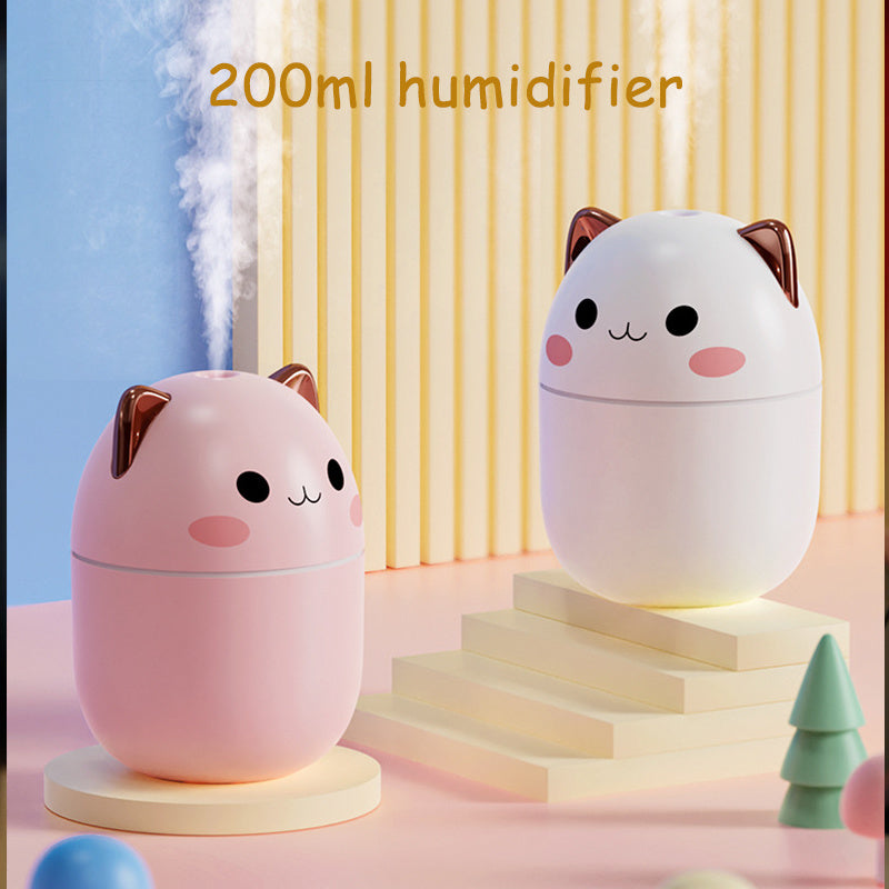 USB Car Aromatherapy Humidifier with Ambient Light