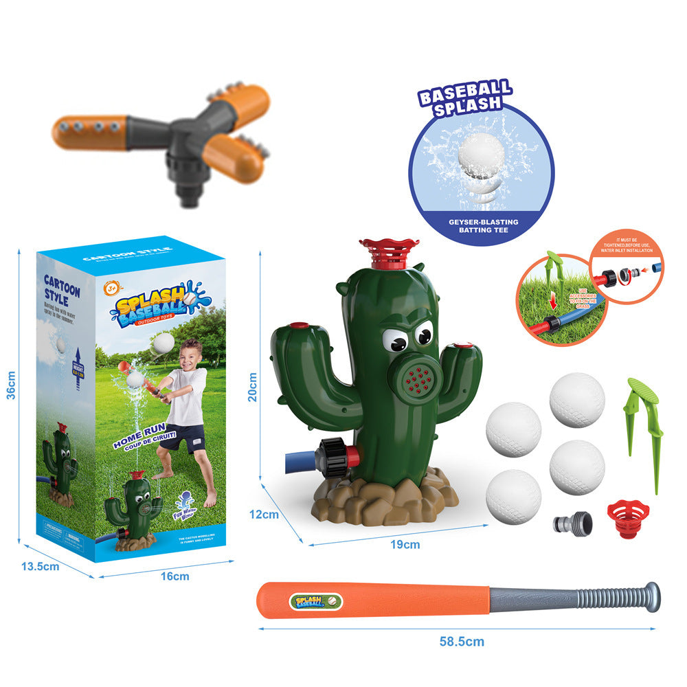 Kids Cartoon Outdoor Water Sprinkler Toy for Summer Fun