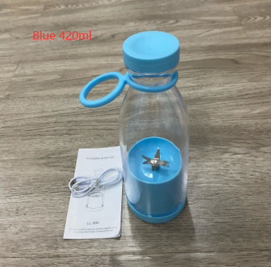 Portable Blender USB Rechargeable 350ML with 4 Stainless Steel Blades