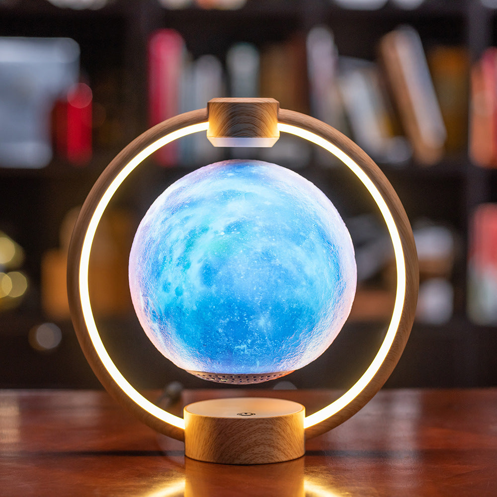 Levitating Moon Light Speaker with Bluetooth & 3D Audio