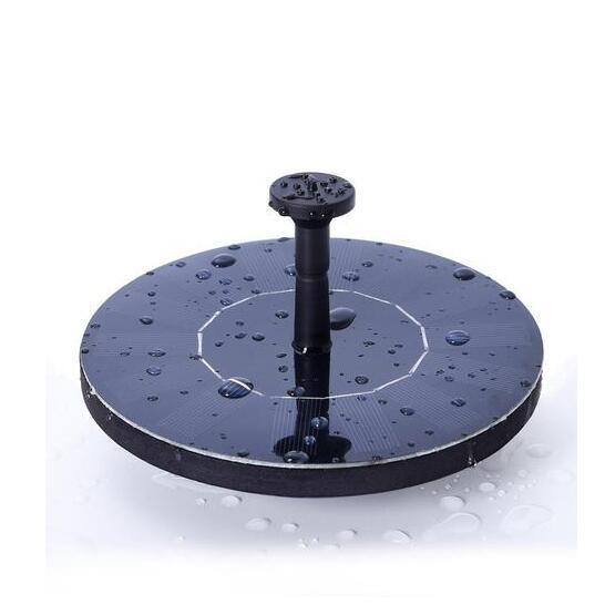 Solar Floating Fountain - Sun-Powered Garden & Birdbath Water Feature