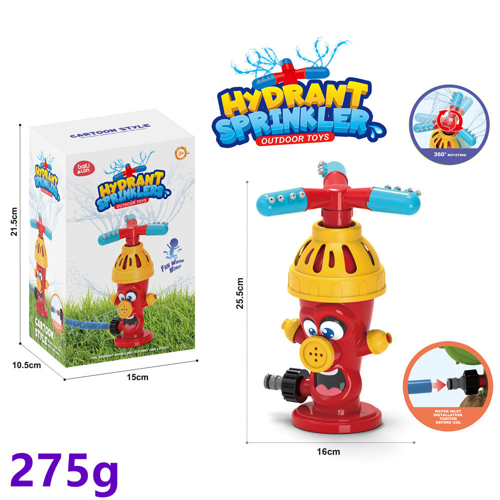 Kids Cartoon Outdoor Water Sprinkler Toy for Summer Fun