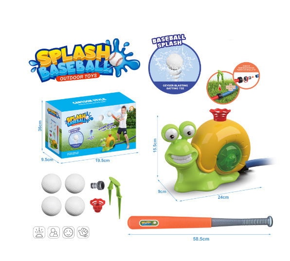 Kids Cartoon Outdoor Water Sprinkler Toy for Summer Fun