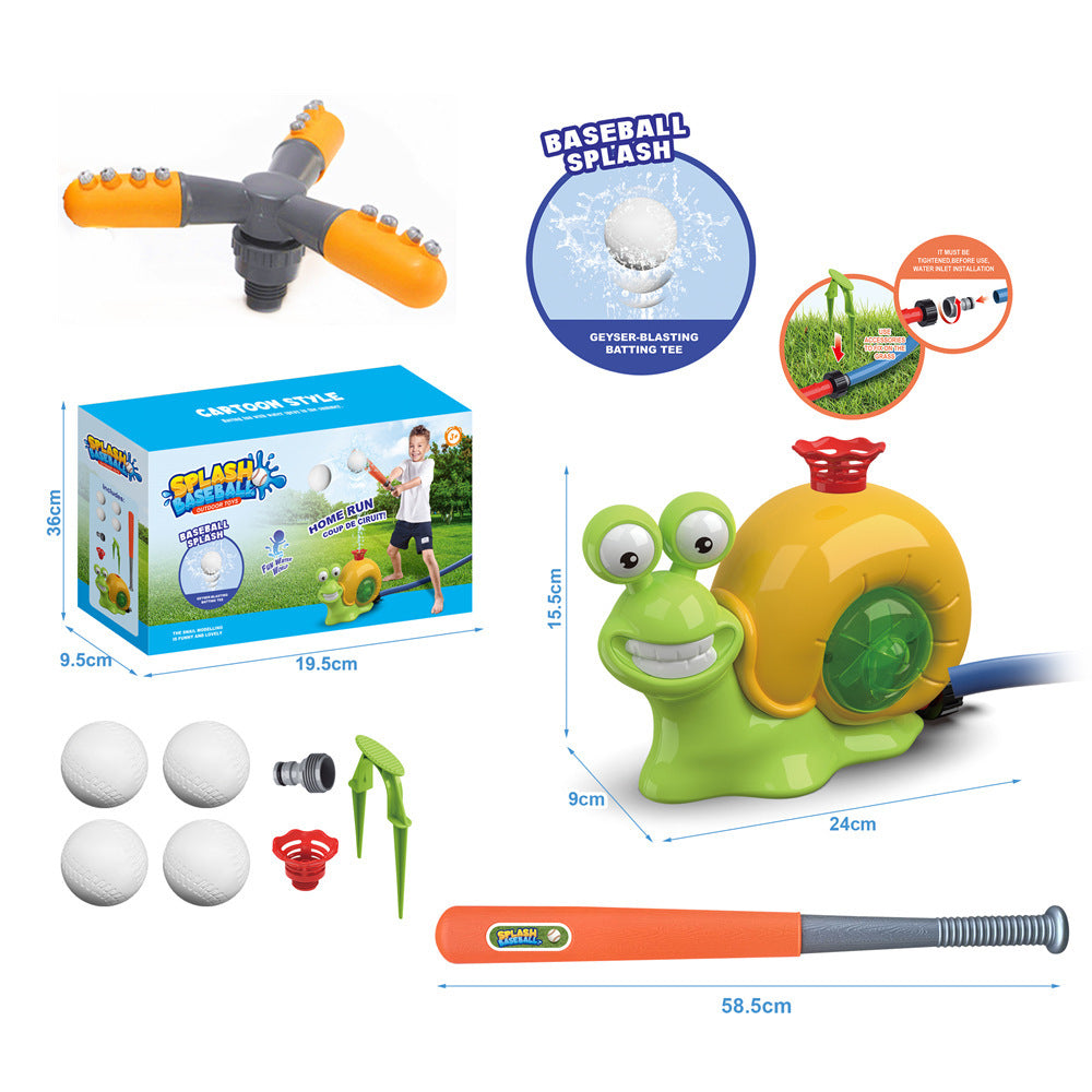 Kids Cartoon Outdoor Water Sprinkler Toy for Summer Fun