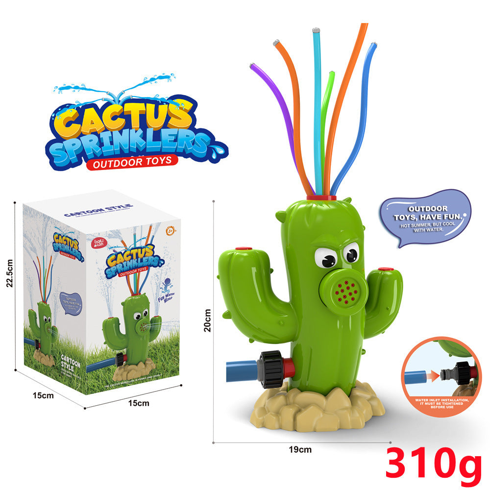 Kids Cartoon Outdoor Water Sprinkler Toy for Summer Fun