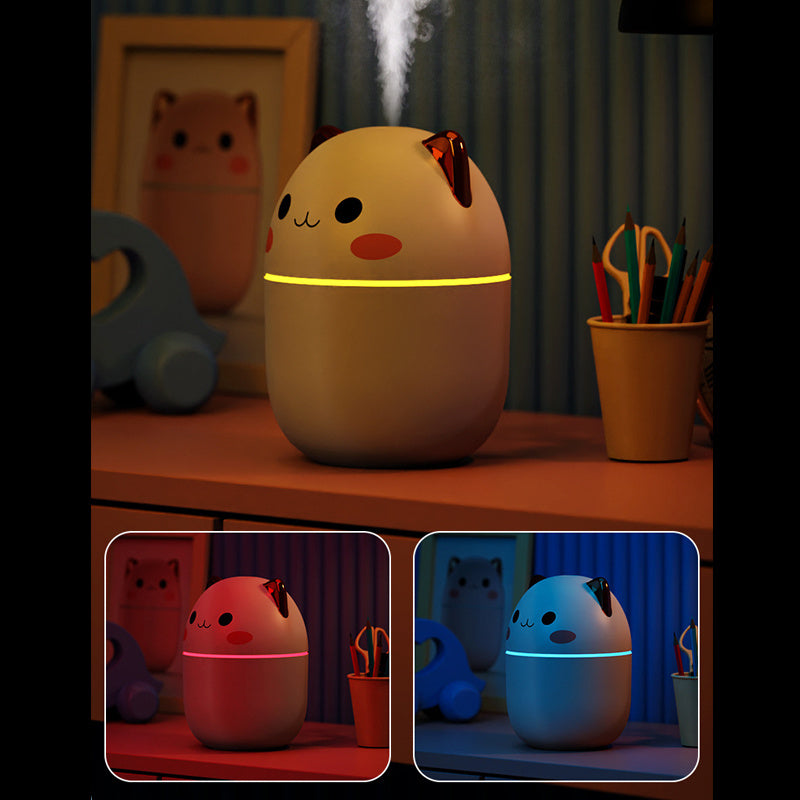 USB Car Aromatherapy Humidifier with Ambient Light