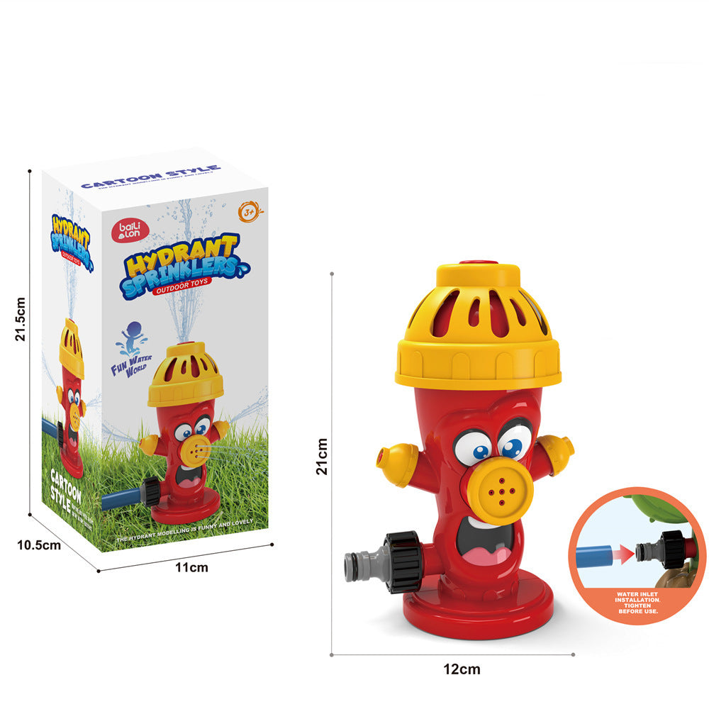 Kids Cartoon Outdoor Water Sprinkler Toy for Summer Fun