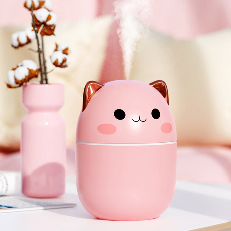 USB Car Aromatherapy Humidifier with Ambient Light