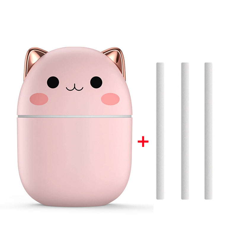 USB Car Aromatherapy Humidifier with Ambient Light