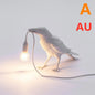 Decorative Bird Wall Lamp with Resin Design (30cm Modern Light)