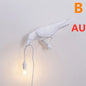 Decorative Bird Wall Lamp with Resin Design (30cm Modern Light)