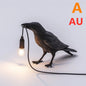 Decorative Bird Wall Lamp with Resin Design (30cm Modern Light)