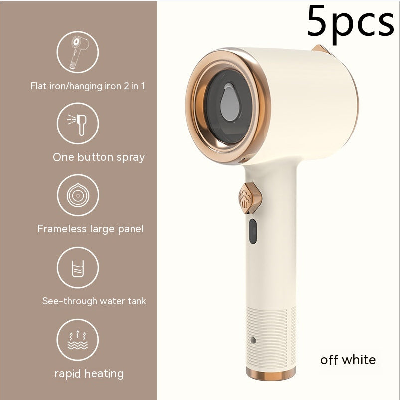 Mini Portable Garment Steamer - Handheld Fabric Iron for Travel