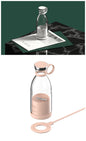 Portable Blender USB Rechargeable 350ML with 4 Stainless Steel Blades