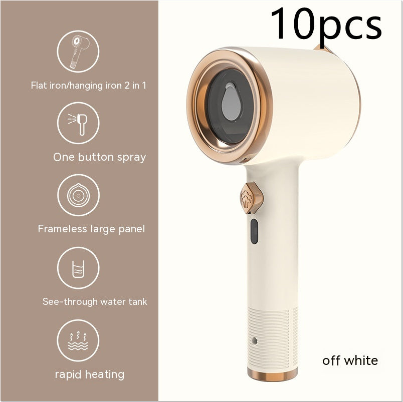 Mini Portable Garment Steamer - Handheld Fabric Iron for Travel