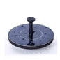 Solar Floating Fountain - Sun-Powered Garden & Birdbath Water Feature