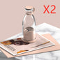 Portable Blender USB Rechargeable 350ML with 4 Stainless Steel Blades
