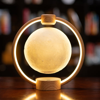 Levitating Moon Light Speaker with Bluetooth & 3D Audio